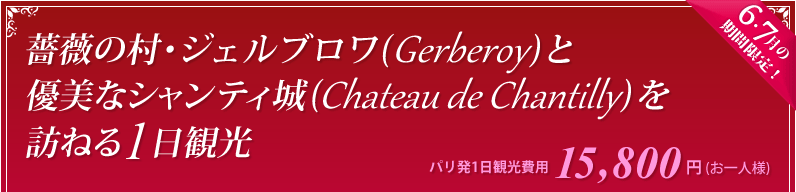 6E7KN̑EWFu(Gerberoy)ƗDȃVeB(Chateau de Chantilly)K˂1ό p1όp15,800~ (ll)